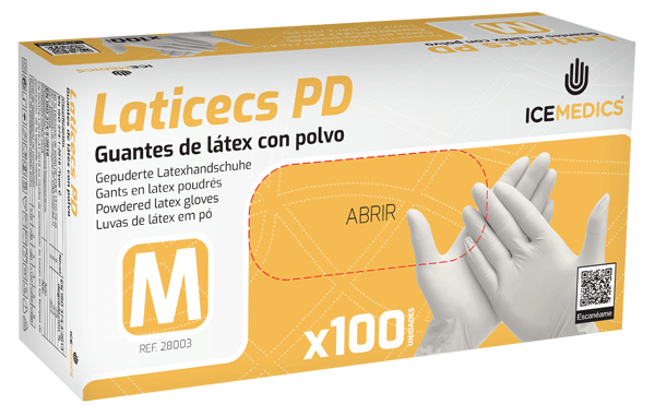GUANTES LATEX L X 100 – Farmamedica