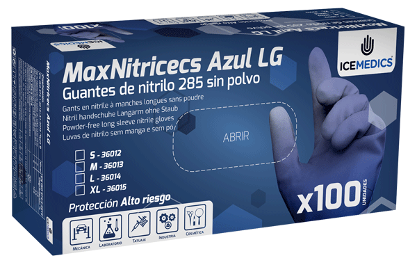 Guantes Nitrilo DIAMANTADOS Super resistentes Reutilizables