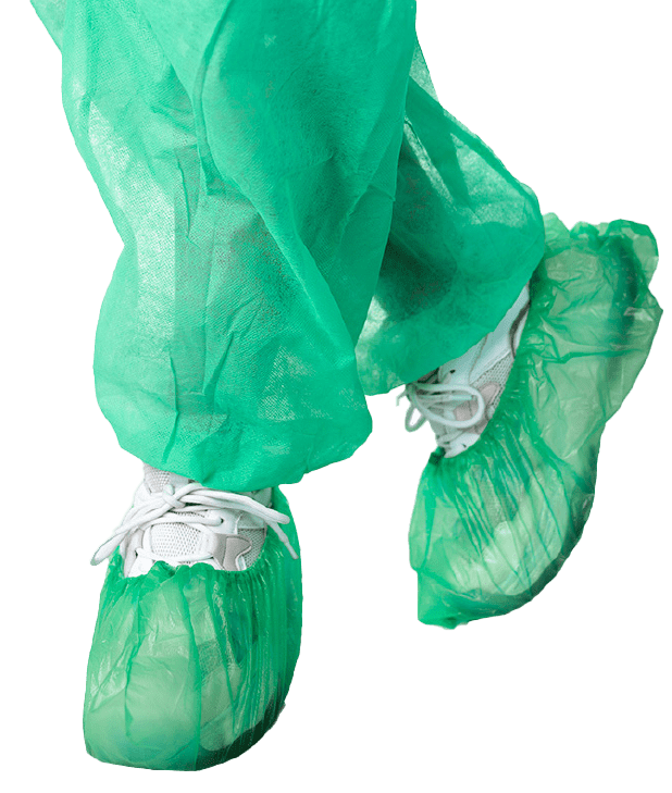 PE Polyethylene Shoe Cover PE Icemedics