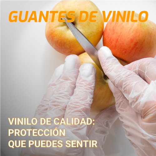 Guantes de vinilo