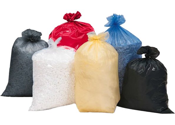 Bolsas de plastico reciclado