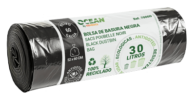 Black dustbin bag 52x60 G60 - Ref. 70000