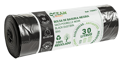 Black dustbin bag 52x60 G60 - Ref. 70001
