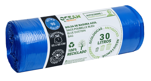 Self-closing dustbin bags 55x60 G90 Ref. 70007