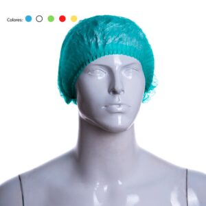 Gorro Polipropileno Plegado Acordeón, 53 cm