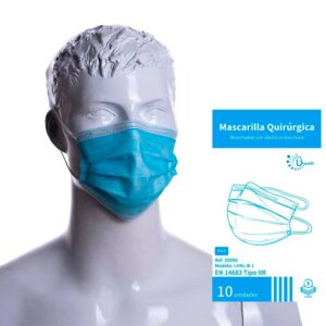 Mascarilla Quirúrgica IIR Tras Nuca