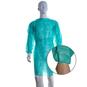 Bata Paciente/Hospitalaria Polipropileno 20g – Cintas
