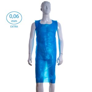 Delantal de Polietileno 0,06 mm – 125×80 cm – EXTRA